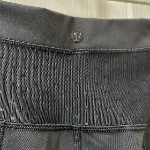 LIKE NEW! Lululemon Just Breathe Pant * Black Mesh - Picture 9 of 15